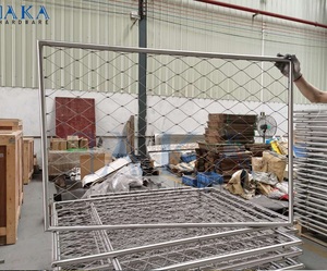 2024 thiết kế mới nhà máy nóng bán lan can Dây cáp lưới Bảng điều chỉnh lan can thép không gỉ Dây dây lưới webnet lan can - Product Image 6