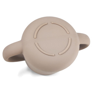 Silicone Baby Sippy Cup Set With Straw Snack <b>Container</b> BPA Free Food Grade Toddler Kids Mealtime Drink Cup <b>Refrigerator</b> Safe - Product Image 3