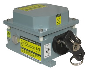 Interruptor de Cordón Industrial SMARTsaa PC 202 C, Interruptor de Seguridad de Parada de Emergencia para Cintas Transportadoras de Alta Resistencia, Material de Aluminio Fundido - Product Image 1