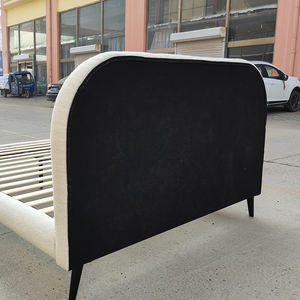 Hot Sales Luxury Modern King Double Size Soft <b>Beds</b> Frame Wood <b>Bed</b> Soft Upholstered <b>Beds</b> Bedroom Furniture Sets Home - Product Image 6