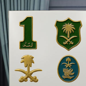 מפעל מותאם אישית Lapel saudi ערביה דגל מקרר מגנטים מצחיק הלבשה מקרר מדבקת מגנטים למקרר מותאם אישית - Product Image 2