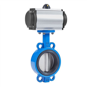 4 Inch Manual Pneumatic Cast Iron Soft <b>Seal</b> Type for Water Oil and Gas Media - Product Image 3