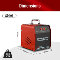 Analyseur de moteur automobile 12V, machine à fumée automobile avec détecteur de fuite de pression d'air 23psi/10-20L/min pour voitures, camions, systèmes EVAP