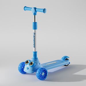 Enfants jouet Scooter 1-12 ans enfants peuvent plier la pédale du grand garçon bébé toboggan coup de pied Scooter à vendre - Product Image 6