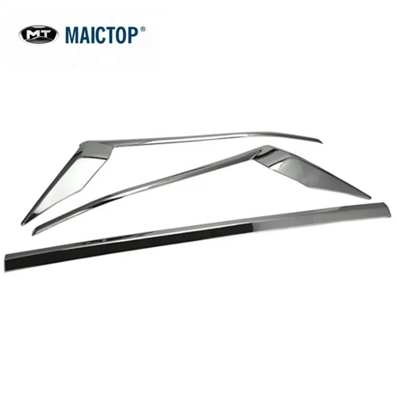 MAICTOP Auto partes parrilla delantera cromada para Prado FJ150 FJ120 2018