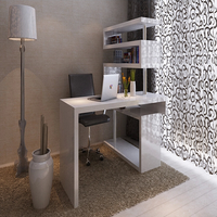 Bureau spécial en forme de L Mobilier ergonomique Ensemble de bureau et de chaises Accessoires d'armoire