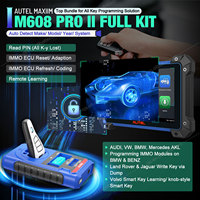 Programador de Llaves de Auto MaxiIM IM608PRO II 2, Herramienta OBD2 para Vehículos con Limpiador de Inyectores de Combustible para Audi Q5/A5/Q7
