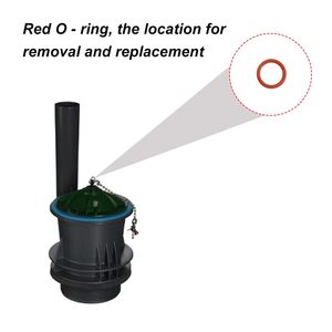 Joint d'étanchéité pour robinet de chasse d'eau, joint torique en silicone amélioré, compatible avec American Standard 7301111-0070A, convient à Champion 4 - Product Image 5