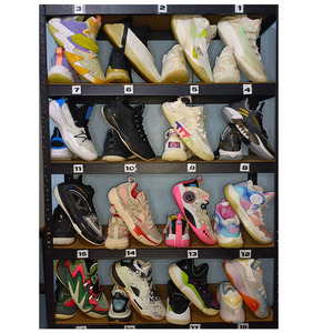 Alta qualità parsimonioso di seconda mano usato cinese marca Ukay Ukay scarpe da basket scarpe originali balla dal Regno Unito - Product Image 4