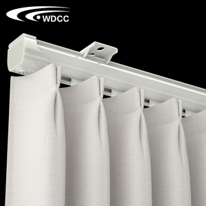 Rèm đường sắt Rèm Runner Trần treo tường nhiệm vụ nặng nề nhôm trượt Trần S sóng rèm theo dõi - Product Image 2