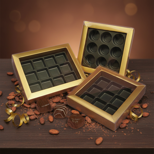 <span class=keywords><strong>Godiva</strong></span>-caja de embalaje de comida de Chocolate, envase de comida de fresa con funda transparente de plástico y bandejas de burbujas, Dubái - Product Image 1