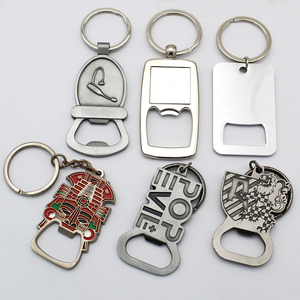 Porte-clés ouvre-bouteille personnalisé en acier inoxydable avec logo personnalisé pour les cadeaux promotionnels d'entreprise et les anniversaires - Product Image 3