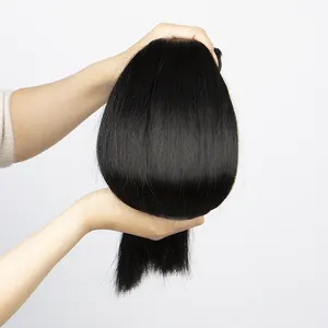 Capelli naturali peruviani campioni liberi frontali capelli 40 pollici capelli umani 13*4 10a vergine chiusura fornitori