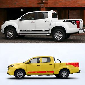 Oferta: Kit de 4 Calcomanías Decorativas <span class=keywords><strong>para</strong></span> Camioneta, Franjas <span class=keywords><strong>para</strong></span> Maletero, <span class=keywords><strong>Adhesivos</strong></span> de Vinilo, Accesorios de <span class=keywords><strong>Tuning</strong></span> <span class=keywords><strong>para</strong></span> <span class=keywords><strong>Autos</strong></span> Isuzu - Product Image 3