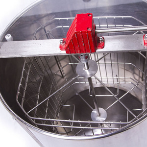 Nuevo Extractor Manual de 4 Marcos con Barril de Acero Inoxidable 201SS + Cesta Interior de Acero Inoxidable 304SS - Product Image 3