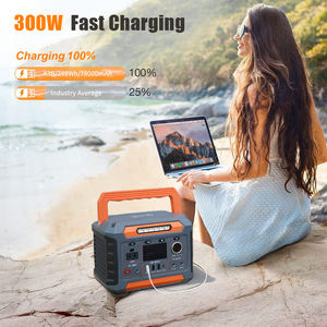 Estación de Energía Portátil de 300W A3D 270Wh, Generador Solar con Carga Inalámbrica, UPS de 600W de Pico para Acampar al Aire Libre, Emergencias en el Hogar - Product Image 4