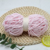 Factory Outlet Newest Fancy Knitting Yarn 100% Polyester Chenille Yarn With Metallic and 1.18MM Silver Sequin Yarn