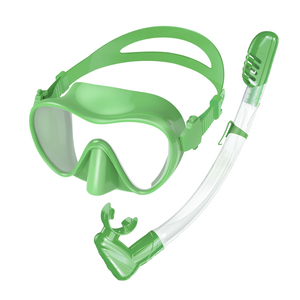 Diseño profesional 100% Juego de buceo de silicona de grado alimenticio Kits de esnórquel - Product Image 1