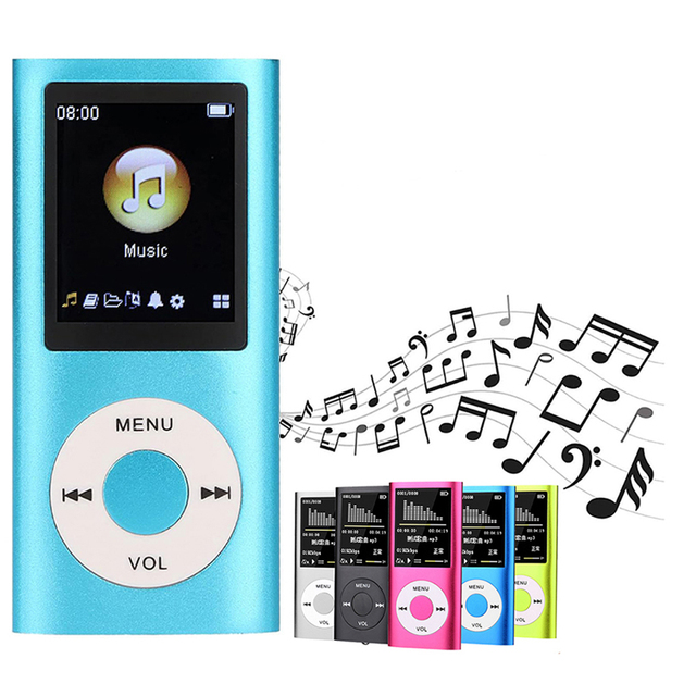 32GB Slim MP3 Player 1.8 Inch LCD Screen Portable Lossless Sound Digital Music Player