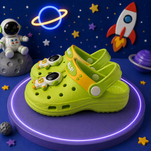 Pantoufles de sport pour femmes, été, antidérapantes, semelle EVA, bout rond, dessus en PVC, taille 155-175MM - Product Image 3