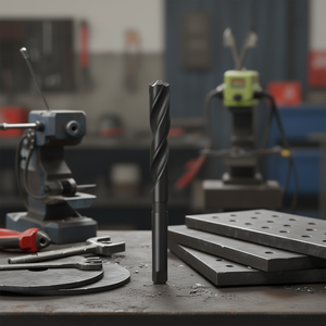 Broca helicoidal de vástago cónico Fervi de 12 mm para perforación de metal - Product Image 3