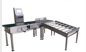 Juzheng XR-10kg-400mm Automatique peseuse d'emballage alimentaire convoyeur en ligne trieuse pondérale - Product Image 4