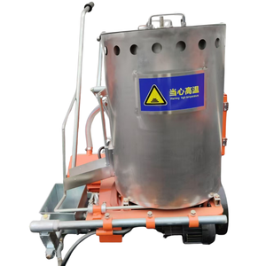 Máquina de señalización vial autopropulsada tipo Ride-On para aplicación de revestimiento termoplástico <span class=keywords><strong>en</strong></span> pavimento, de la marca, de la marca - Product Image 3