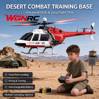 WGNRC 468-4 Simulations-Mini-RC-Rettungshubschrauber-Automodell Mini-RC-Quadcopter-Flugzeugauto mit faltbarem Mini-RC-Quadcopter-Spielzeug für die Hosentasche