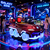 Großhändler Maßgefertigte Steckdosen Platzsparende Kompakte Technologie-Design Schaukel-Schaukelfahrzeug Münzbetriebener Arcade-Spielautomat