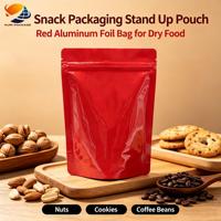 Sachet Doypack Imprimé Personnalisé Recyclable et Imperméable pour l'Emballage de Produits de Boulangerie, Biscuits et Snacks