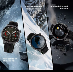Montre connectée la plus vendue au monde, 4 Go de mémoire, écran AMOLED de 1,43 pouce, appels Bluetooth, surveillance de la fréquence cardiaque et du sommeil, cartes hors ligne - Product Image 1