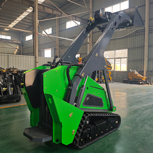 Derette Kompakter und vielseitiger Diesel-Kompakt lader V1000 <span class=keywords><strong>Mini</strong></span>-Kompakt lader mit verschiedenen Anbaugeräten