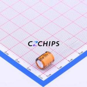 Condensador Electrolítico de Aluminio de Montaje Pasante LKGD0901H101MF, Componente de Montaje Pasante (THT), D8xL9mm 100uF 20% 50V 3.5mm - Product Image 2