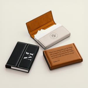 Tarjetero <span class=keywords><strong>de</strong></span> Cuero Sintético Grabado Personalizado al por Mayor, Estuche Rígido <span class=keywords><strong>para</strong></span> Tarjetas con Cierre Magnético, Regalo Corporativo Personalizado - Product Image 2