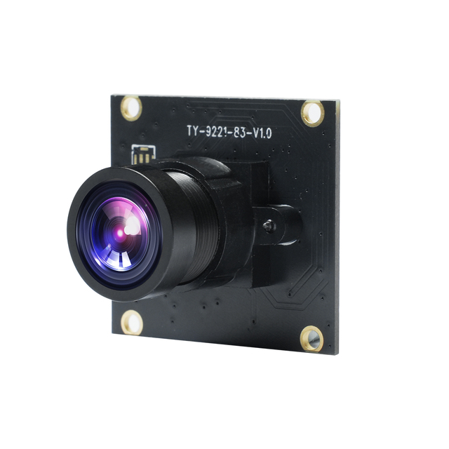 2-Megapixel USB Wide-Angle Camera 160° FOV Driver-Free Compatible with ROS Robots Raspberry Pi and Jetson Controllers