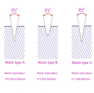 Hoàn toàn tự động mẫu V notch cắt máy cắt cho nhựa thử nghiệm công suất cao 100 cái/10 min iso179/180 compliant - Product Image 6