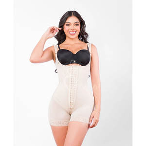 Lipofaja <span class=keywords><strong>Cachetero</strong></span> Reloj De Arena Venta caliente Post Cirugía Colombiana Cintura Panty Venta al por mayor Control de barriga BBL Pantalones cortos Cintura alta - Product Image 4