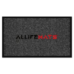 ALLIFEMATS-Alfombrillas antideslizantes de estilo moderno para exteriores e interiores, alfombrilla para puerta delantera de perfil bajo - Product Image 1