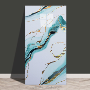 Wallpaper Dinding Motif Marmer Alternatif Dekorasi Lepas Pasang Pabrik, Tebal, Tahan Air, Mengkilap, dan Perekat Sendiri - Product Image 5