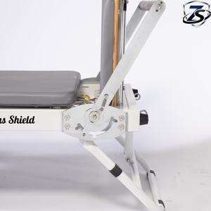 Cama de Pilates Plegable Zeus Shield, Máquina Reformer con Tabla de Salto, Aleación de Aluminio, Multifuncional, para Uso Doméstico, <span class=keywords><strong>Principiantes</strong></span> e Intermedios - Product Image 3