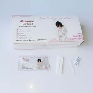 Cassette de <span class=keywords><strong>test</strong></span> de grossesse rapide sensible en une étape Testeur de grossesse manuel en plastique - Product Image 6