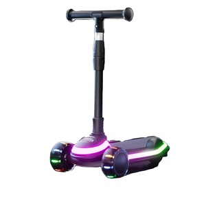 Trottinette 3-en-1 pour enfants, utilisable assise ou debout, avec <span class=keywords><strong>roues</strong></span> lumineuses, pliable et légère - Product Image 1