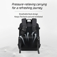 Sac à dos pour ordinateur portable Arctic Hunter, grande capacité extensible, imperméable, sac à dos de voyage en nylon, sac à dos écologique