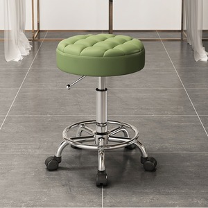 Chaise de salon professionnelle pivotante avec roulettes — Chaise de coiffure robuste pour salon de beauté, salon de barbier et usage domestique - Product Image 3