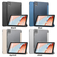 Coque arrière transparente en cuir de luxe 2023 10.1 pouces étui de protection intelligent pour tablette pour Blackview Tab 7 8 wifi Pro