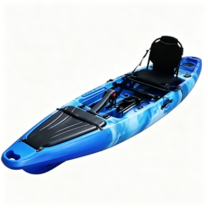 Kayak à pédales WOLANG, bateau en LLDPE rotomoulé, multi-usages <span class=keywords><strong>pour</strong></span> la pêche, le surf, la navigation - Product Image 1