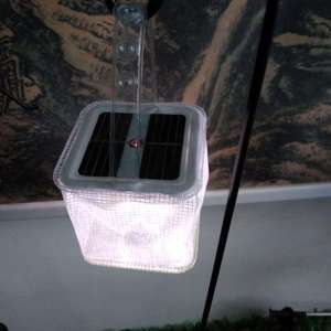 Solar Rechargeable <b>LED</b> <b>Camping</b> <b>Lantern</b> Cloth Inflatable Light Portable Outdoor Lighting For <b>Camping</b> - Product Image 4