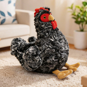 Juguete de Peluche de Pollo de 28 cm, Decoración para el Día de Pascua - Product Image 3