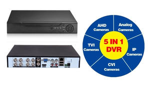 Sistem <span class=keywords><strong>CCTV</strong></span> Pengawasan <span class=keywords><strong>4</strong></span> Indoor <span class=keywords><strong>4</strong></span> Outdoor Harga Murah 8 Channel DVR Kamera Keamanan Full Color Night Vision untuk Toko - Product Image 5