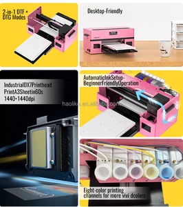 <span class=keywords><strong>Precio</strong></span> de fábrica <span class=keywords><strong>A3</strong></span> DTF & DTG <span class=keywords><strong>Impresora</strong></span> Máquina de impresión multifunción DTG DTF <span class=keywords><strong>Impresora</strong></span> de sublimación todo en uno Pink DTG Kits - Product Image 6